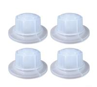 Electric Fan Fixing Nut 50x22mm Reverse Thread(white) | Reverse thread design prevents loosening, ensures blade stability during high-speed rotation
