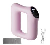 Electric Fascia Massager, Rechargeable Deep Tissue Tool, Heated Massage Device, Ergonomic Design, Full-Body, Compact Build, Easy, Perfect for Grandma, Dad, Teens, (PP/Silicone)