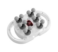 Electric Fascia Massager -Versatile Ergonomic Fascia Massaging Machine, Anti-Slip Side Handles Cordless Deep Tissue Massage Device | For Men Women Athletes Youth Neck Shoulders Arms Legs Feet