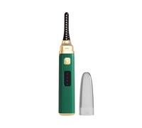 Electric Fast Heat up, Electric Eyelash Curler, Eyelash Heating Tool, Eye Makeup Tools, Long-Lasting Curls for Outdoor Travel, 5.91x0.79x0.79 inches, ABS, Silicone Materials