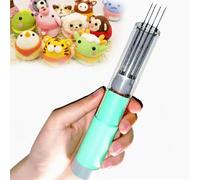 Electric Felting Needle Machine Kit, Electric Wool Felting Tool, Easy To Change Needle, Needle Felting Machine for Quick Felting, DIY Wool Painting, Felted Craft Work,2cm Stroke(4)