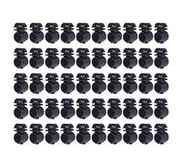 Electric Fence Insulator Screws | 50 Pcs Set for 2.1cm / 0.83in Bearing Rod | ABS Pulse Grid System Accessories | Easy Install & Replace Parts (Nera)