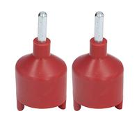 Electric Fence Insulator Sleeve 2pcs | Plastic Mounting Tool for Farm/Garden | Compatible with Electric Drills | Lightweight 140g for Easy Installation