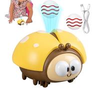 Electric Floating Toy, Ladybug Educational Set, USB Charging Toy, Interactive Ball, Safe Lightweight Design, Ideal for Classroom Tutoring, Preschool Playrooms, Travel Fun, 3.74x3.35x2.76 inches