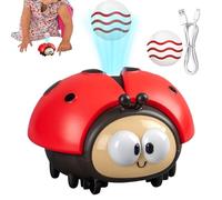 Electric Floating Toy, Ladybug Educational Set, USB Charging Toy, Interactive Ball, Safe Lightweight Design, Ideal for Classroom Tutoring, Preschool Playrooms, Travel Fun, 3.74x3.35x2.76 inches