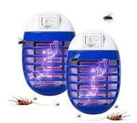 Electric Fly Destroyer - Destroyer Fly Per Uso Interno | Lampada Leggera A LED Trappole Per Moscering | Zapper Elettrico Con Luce | Potente Catcher A Mosca, Accessori Da Campeggio Per La CasaElektrisc