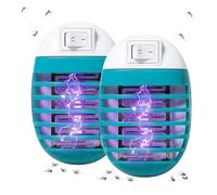 Electric Fly Destroyer - Destroyer Fly Per Uso Interno | Lampada Leggera A LED Trappole Per Moscering | Zapper Elettrico Con Luce | Potente Catcher A Mosca, Accessori Da Campeggio Per La CasaElektrisc