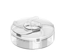 Electric Fly Trap, Automatic Indoor Rechargeable Tool, Silent Home Flight, Home Courtyard(WhiteC3)