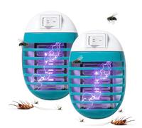 Electric Fly Zapper - Gnat Traps LED Light Lamp, Electric Flly Zapper With Light, High Powered Fly Catcher, Home Yard Patio Camping Supplies, Control For Indoor And Outdoor