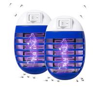 Electric Fly Zapper - Plug Zapper A Mosca Interna Con Luce UV | Collegamento Di, Lampada Luminosa A LED, Trappole Per Le Mosche Della Frutta, Trappole Per Moscerino, Potenti Insetti Di Light Insec
