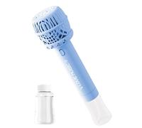 Electric Foam Blower Toy - Automatic Bubble Generator Device, Outdoor Party Favor Equipment, Built In Light Feature, Durable Plasticc Build, Easy Press Operationn | 3 16 Years Old Kids