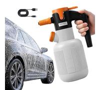 Electric Foam Sprayer | 1.5L Adjustable Nozzle USB Rechargeable Washer | Garden Hose Foam Cannon For Commercial Industrial Motorcycle Bicycle Boat Truck Winter Agricultural Marine RV