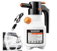 Electric Foam Sprayer, Portable Rechargeable Pressurized Spray Bottle with Cordless Pump, Car Wash Detailing for Soap Application, Cleaning, Pressure Rinsing, Garage, Auto Care, 36.7/21.2/16.4 Inches