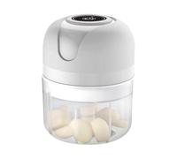 Electric Food Chopper, Processore Electric COINE, Strumento per polverizzazione aglio, Robot da cucina ricaricabile, gadget da cucina portatile per zenzero, peperoncino, frutta, carne