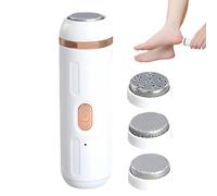Electric Foot Callus Remover, Rechargeable Pedicure File, Portable Tool with Adjustable Speed, 5.31x1.38x1.38 Inches, for Hard Cracked Dry Skin Removal