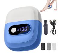 Electric Foot Callus Remover, Rechargeable Pedicure Grinder, 2.83x3.35x1.3 inches, Smooth Skin Care Tool, Portable Foot Repair Polisher for Family, Friend, Gift Use