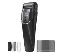 Electric Foot File, Adjustable Skin Remover, 6.22 Inches Pedicure Tool, Adjustable Intensity, Auxiliary Light, Travel or Dormitory Use, 3 Colors, Material Abs