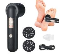 Electric Foot File, Portable Foot Sanders, Pedicure Foot Care Tools, Electric Foot Pedicure Tool, Rechargeable Foot Exfoliator, Foot File for Dead Skin Removal, Waterproof Callus Remover for Feet