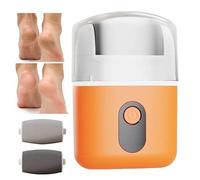 Electric Foot File, Rechargeable Callus Remover, 2-Speed Pedicure Tool for Hard, Cracked, and Dry Skin, Foot Grinder for Smooth Heels and Soft Feet, 3.54x2.36x1.18 Inches