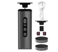 Electric Foot Grinder | Rechargeable Foots Sander | Callus Remover Grinders for Feet with Led | Pedicure Dead Skin Scraper Tool for Heels, Toes and Balls