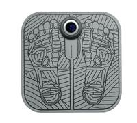 Electric Foot Stimulator, Rechargeable Foot Care Machine, Massage Machine, Feet and Calves Massager, Foot Stimulator Mat with 8 Modes, 19 Intensity Strengths, Intelligent Display for Tired Feet