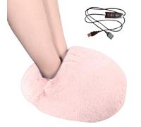 Electric Foot Warmer, Fast Heating Pad, Detachable Washable Heat Wrap, 12.6x11.02x4.72 inches Adjustable Temperature Control for Bed, Office, and Under Desk Comfort