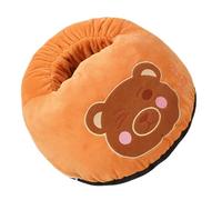 Electric Foot Warmer With Fun Cartoon Design | Fast heating Feet Heating Machine With Non-slip Base | Cozy, Comfortable Footrest Warmer Slippers for Men, Women, and Kids - Ideal for Home or Office