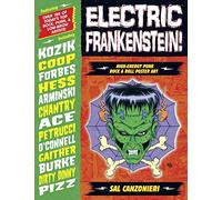 Electric Frankenstein: High-Energy Punk Rock & Roll Poster Art