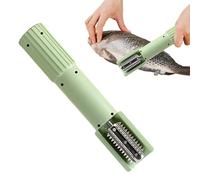 Electric Fruit Grater, Automatic Vegetable Scraper, 9.65x1.77 Inches Tool with Cordless Build, Stainless Steel Fruit Grater, Anti-splash with Handheld Style, Salad Preparation for Carrot and Cucumber