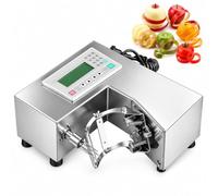Electric Fruit Peeler, Digital Control, Heavy-Duty Peeling | Automatic Fruit Produce Peeler, Adjustable Skin Removal, 304 Stainless Body, for 5-10cm/1.97-3.94" Fruit, for Cafes and Shops
