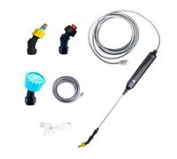 Electric Garden Sprayer, Water Mister Rechargeable, Multifunctional Lawn Sprayer Set, Adjustable Nozzle for Patio, Backyard, Plants, Yard, Deck, Flower Landscaping