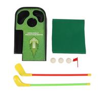 Electric Golf Metting tappetino set di giocattoli sportivi interni con audio e leggero marcatura a sfera di ritorno attrezzatura di allenamento per bambini 2 club 3 club 3 sfere
