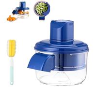Electric Grape Peeler Automatic, Small Fruit Tomato Peeler Tool for Grapes, Cherry Tomatoes, One-Touch Operation, Portable Kitchen Gadget for Quick Peeling (1 PCS)