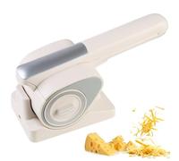 Electric Grater - Wireless Rotary Slicer with 2 Drums, Portable Rechargeable Chopper for Cheese, Nuts, Chocolate, and Vegetables, Up to 2kg Per Charge