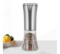 Electric Grinder - Pro | Automatic Pepper Mill - Macinapepe Elettrico Automatico Con Luce LED Funzionamento Facile Ricaricabile Ingrandimento Regolabile Sale Grinder Per Cucina | 2026 Pro