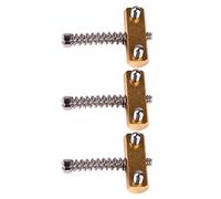 Electric Guitar Bridge Saddle Screws | 3PCS Replacement Set for String Height | Slot Type Spring Screws for Guitar/Bass