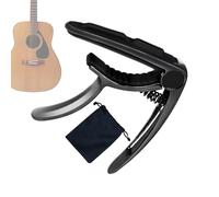 Electric Guitar Capo, Precision Engineered Clip, Lightweight String Instrument Accessory, Portable Stage Performance, Quick Change Guitar Capo for Live Concert Use Practice