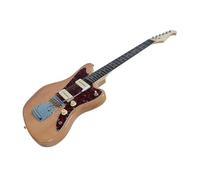 Electric Guitar Chitarra Elettrica Offset A Sei Corde Modello Per Destrimani Con Custodia Protettiva In Legno