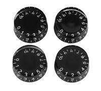 Electric Guitar Control Knob Volume Tone Set Clear Plastic Kit Smart Design Suit for Guitar Performance