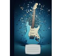 Electric Guitar Explosion Composition Notebook: A Bold and Creative Notebook for Musicians, Guitarists, and Music Lovers
