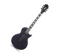 Electric Guitar Jazz Color Playing Practice Chitarra Elettrica Professionale(Black)
