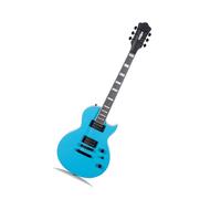 Electric Guitar Jazz Color Playing Practice Chitarra Elettrica Professionale(Blue)