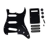 Electric Guitar Pickguard 1 Set SSS Chitarra Elettrica Battipenna Piastra Posteriore Copertura Pickup Manopole Suggerimenti Per St SQ