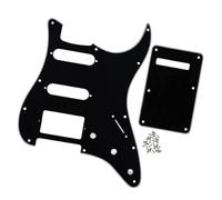 Electric Guitar Pickguard Set Di Battipenna Per Chitarra Elettrica Per HSS SSH Piastra Posteriore E Viti Per Parti Di Chitarra Opzione 8 Colori(3ply A)