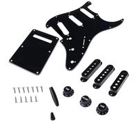 Electric Guitar Pickguard Suggerimenti Per Le Manopole Della Copertura Del Pickup Della Piastra Posteriore Della Protezione Del Battipenna Per Chitarra Elettrica SSS Da 1 Set