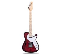 Electric Guitar Strumento Professionale Per La Pratica Delle Prestazioni Jazz Della Chitarra Elettrica(Red)