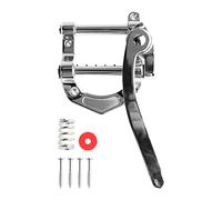 Electric Guitar Tremolo Bridge | Jazz Style Vibrato Tailpiece for Smooth Playing | Enhanced Tuning Stability & Sustain | Easy Install Upgrade for Electric Guitars