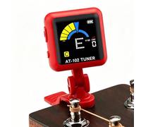 Electric Guitar Tuner | LCD Display High-Sensitivity Rechargeable Tool | String Instruments Clip Tuner For Stage Studio Electric Guitar Tuner LCD Display Recording Daily Practice Bass Violin Banjo
