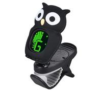 Electric Guitar Tuner - Professional Chromatic Tuner Clip, Guitar Tuner Clip, Cartoon Owl Ukulele Tuner, Acoustic Guitar Tuner with LCD Display for Guitar, Bass, Ukulele, Violin