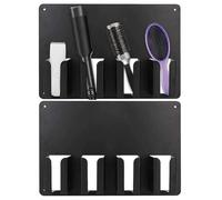 Electric Hair Clipper Holder, 2-Pack 4-Position Hair Clïpper Stořage Box, Hairdressing Tool Display Rack Organizer For Salon Barber Shop Home, Ďurable, Holds Multiple Clippers Triмmers, 1 Set